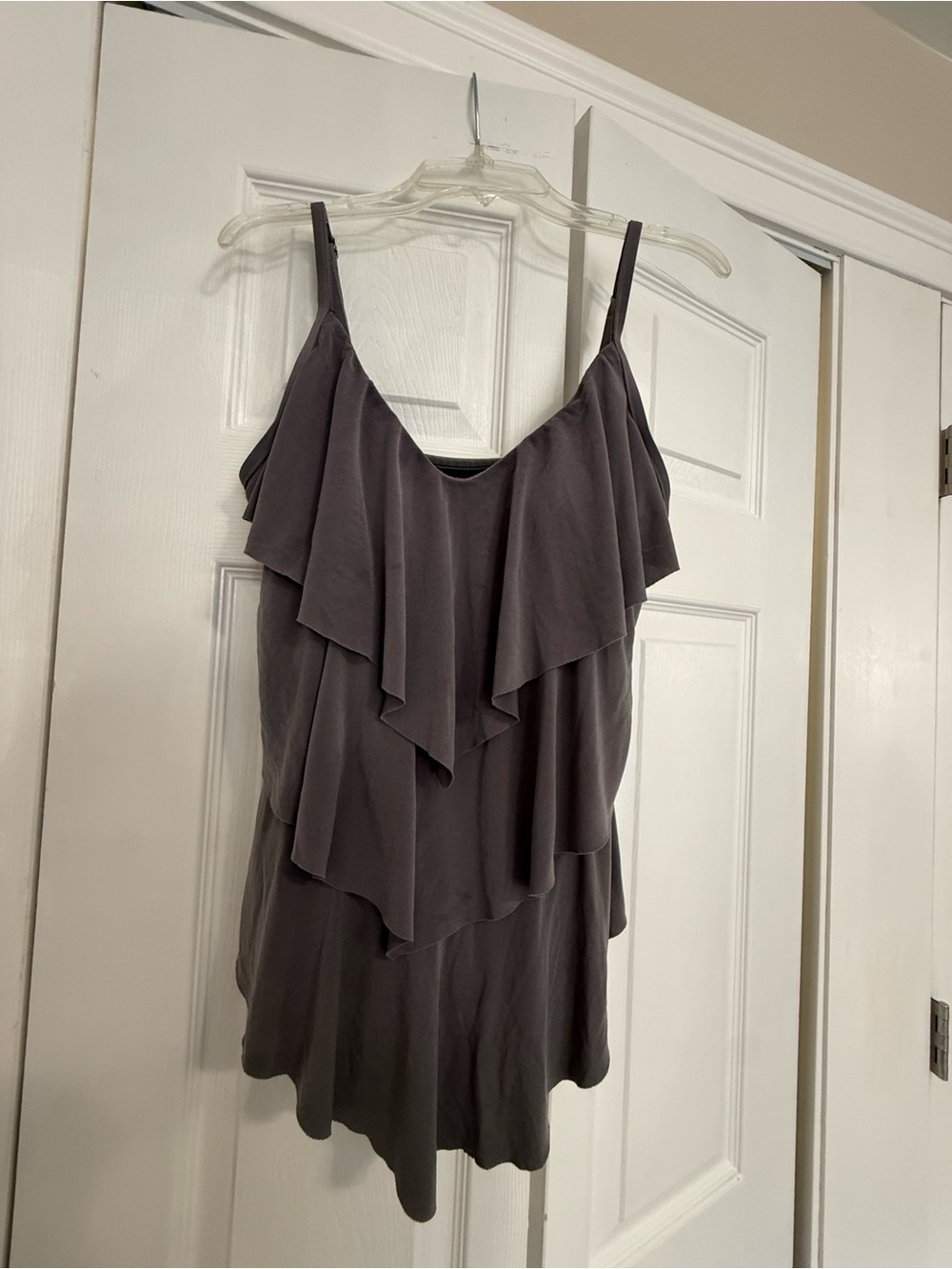 Women’s Ruffled Tankini Top